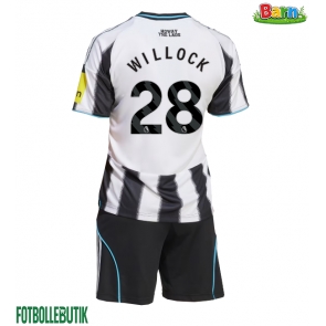 Newcastle United Joe Willock #28 Hemmaställ Barn 2025-26 Kortärmad (+ Korta byxor)
